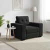 vidaXL Sofa Chair Black 100x78x80 cm Velvet