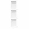 vidaXL Wall Shelf White 25 x 15 x 100 cm Engineered Wood