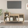 vidaXL TV Cabinet Sonoma Oak 100x35x55 cm Engineered Wood