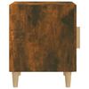 vidaXL Bedside Cabinets 2 pcs Smoked Oak Engineered Wood