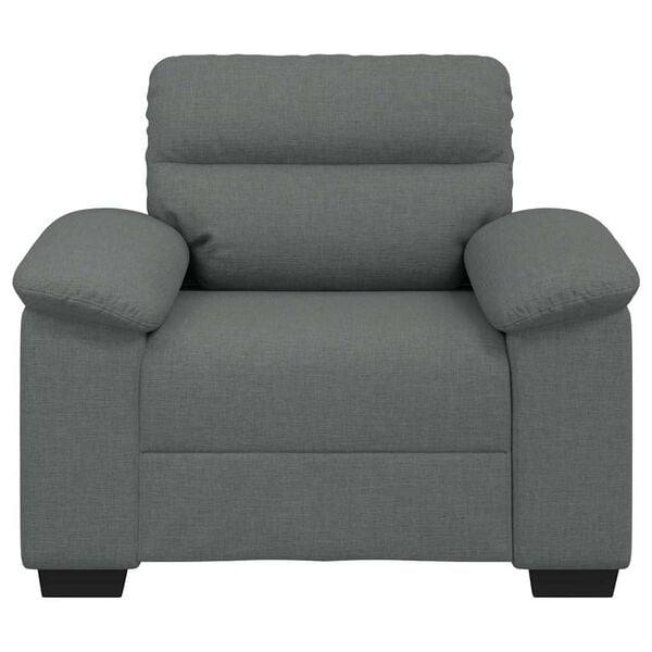 vidaXL Sofa Chair Dark Grey 60 cm Fabric