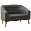 vidaXL Children Sofa Grey Fabric