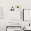vidaXL Bathroom Wall Cabinet White 60x25x40 cm Engineered Wood