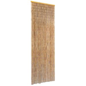 vidaXL Insect Door Curtain for Campervan Bamboo 56x185 cm
