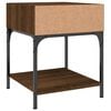 vidaXL Bedside Tables 2 pcs Brown Oak 40x41x50 cm Engineered Wood