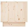 vidaXL Bedside Cabinet 35x34x32 cm Solid Wood Pine