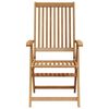 vidaXL Folding Garden Chairs 4 pcs Solid Acacia Wood