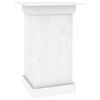 vidaXL Flower Stand White 40x40x60 cm Solid Wood Pine