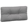 vidaXL Pallet Cushions 7 pcs Grey Fabric