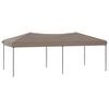 vidaXL Party Tent | Taupe | 210D oxford fabric, Steel | 3x6 m | Collapsible