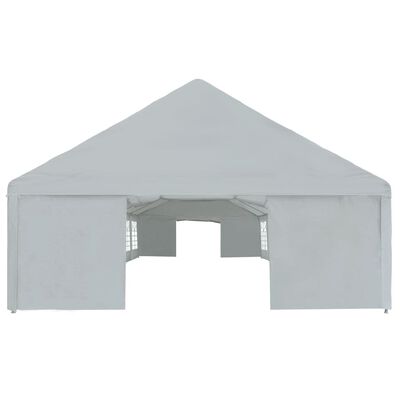 vidaXL Party Tent PE 6x12 m Grey