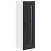 vidaXL Dishwasher Panel KALMAR Black 30 x 31 x 100 cm Engineered Wood