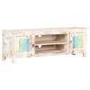 vidaXL TV Cabinet 120x30x40 cm Rough Acacia Wood