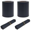 vidaXL Garden Privacy Screens 70 x 0.19 m PVC Dark Grey