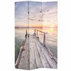 vidaXL Folding Room Divider 120x170 cm Lake