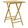 vidaXL Folding Garden Table 55x55x75 cm Bamboo