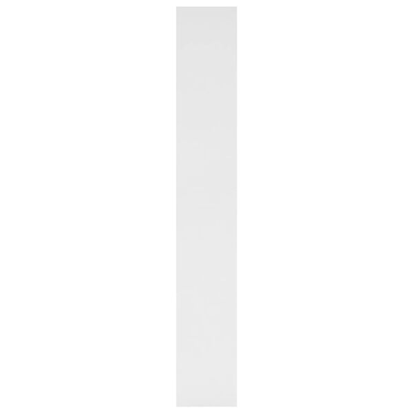 vidaXL Book Cabinet/Room Divider White 80x30x198 cm Engineered Wood