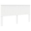 vidaXL Headboard White Engineered wood