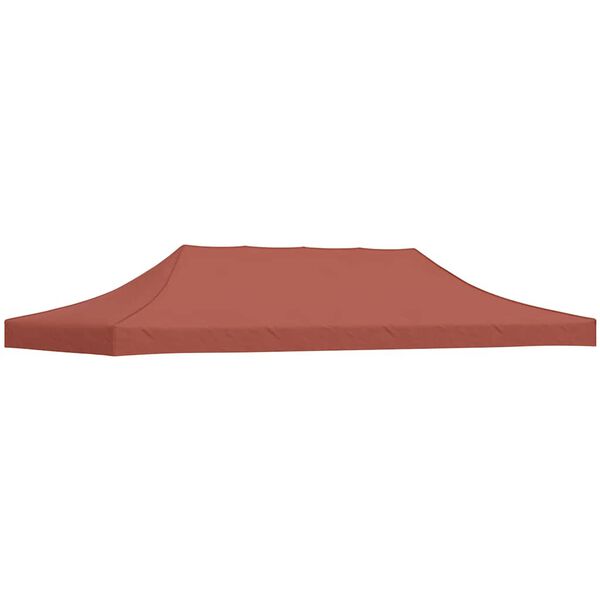 vidaXL Party Tent Roof 6x3 m Terracotta 270 g/m²