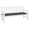 vidaXL Garden Bench Cushion Anthracite 150x50x7 cm Oxford Fabric