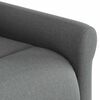 vidaXL Massage Recliner Chair Dark Grey Fabric