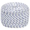vidaXL Boat Rope White 6 mm 50 m Polypropylene
