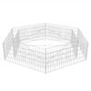 vidaXL Hexagonal Gabion Raised Bed 200x173x40 cm