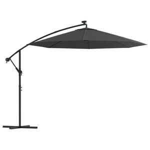 vidaXL Cantilever Garden Parasol | Anthracite | Polyester, Steel | Large