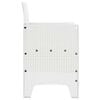 vidaXL Garden Chair 2 pcs White 53 x 49 x 85 cm Polypropylene