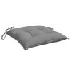 vidaXL Chair Cushions 6 pcs Grey 50x50x7 cm Oxford Fabric