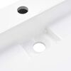 vidaXL Wash Basin 80x46x11 cm Mineral Cast/Marble Cast White