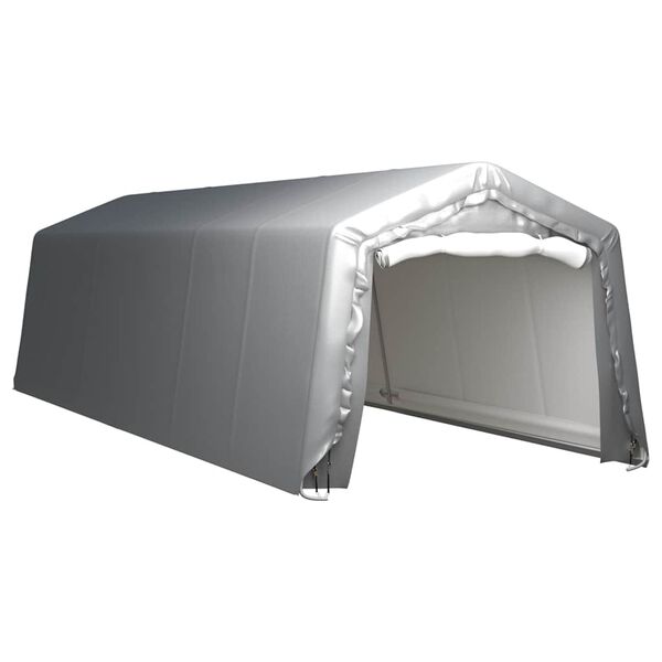 vidaXL Storage Tent 300x900 cm Steel Grey