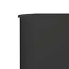vidaXL 9-panel Wind Screen Fabric 1200x160 cm Anthracite