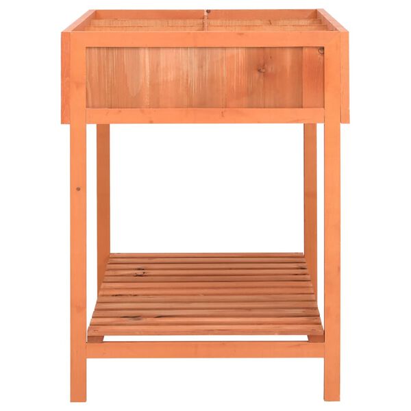 vidaXL Herb Planter 80x60x80 cm Solid Firwood