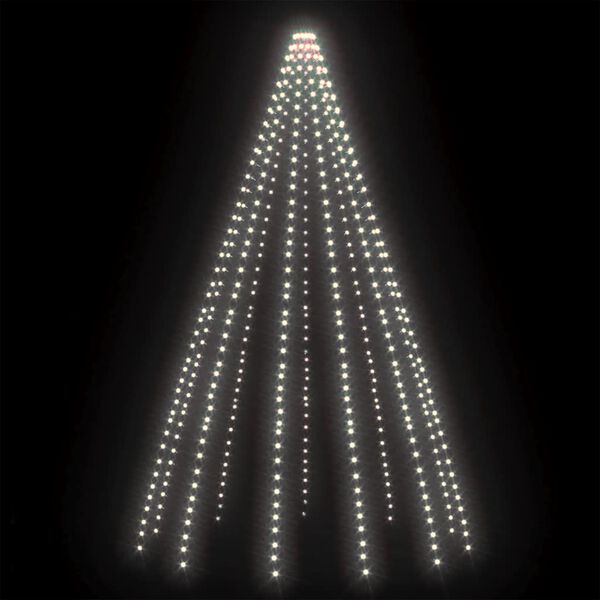 vidaXL Tree Lights with 500 LEDs Cold White 500 cm Indoor Outdoor