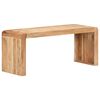 vidaXL Bench 110x38x46 cm Solid Acacia Wood