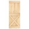 vidaXL Door NARVIK 85x210 cm Solid Wood Pine