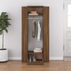 vidaXL Hallway Cabinets 2 pcs Brown Oak Engineered Wood