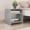 vidaXL Bedside Cabinet Concrete Grey 40x30x40 cm Engineered Wood