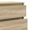 vidaXL Drawer Cabinet Sonoma Oak 60x36x103 cm Engineered Wood