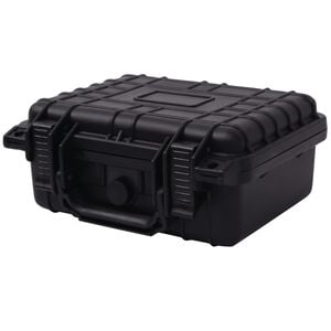 vidaXL Protective Equipment Case 27x24,6x12,4 cm Black