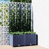 vidaXL Garden Blue Grey 80 x 40 x 136 cm