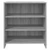 vidaXL Sideboard Grey Sonoma 70x40.5x75 cm Engineered Wood