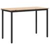 vidaXL Dining Table Natural 110 x 55 x 75 cm Solid Pine Wood