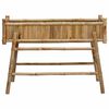 vidaXL Garden Planter with Holder Natural 100 x 38 x 74 cm Bamboo