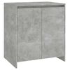 vidaXL Sideboard Concrete Grey 70x41x75 cm Engineered Wood