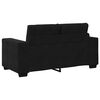vidaXL Sofa Set 3 pcs Black 221 x 80 x 80 cm Velvet