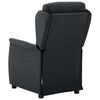 vidaXL Recliner Chair Dark Grey Fabric