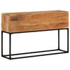 vidaXL Console Table 120x30x75 cm Solid Acacia Wood