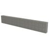 vidaXL Gabion Wall with Covers Galvanised Steel 900x50x150 cm